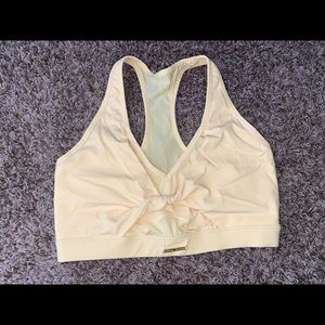 Whitney Pollen Mesh Sports Bra